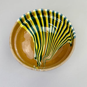 Ceramic bowl - mustard